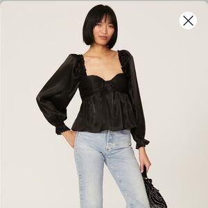 ASTR the Label Irene Sweetheart Top